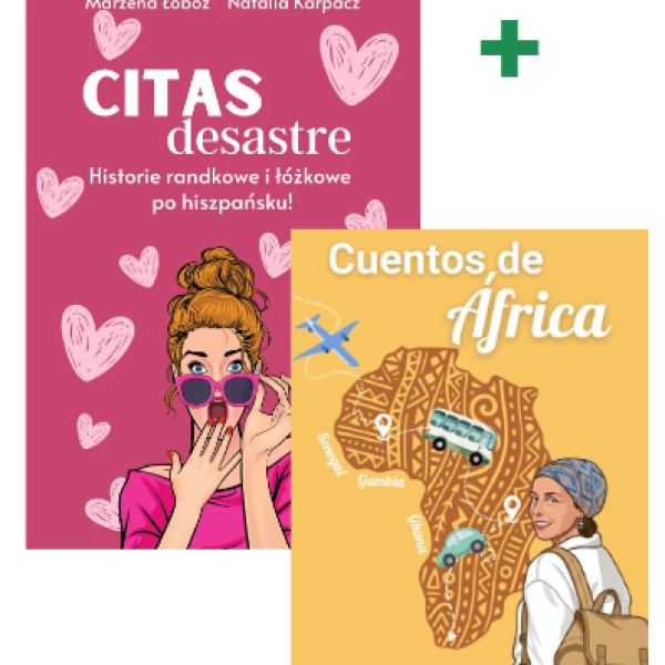 ZESTAW 2 EBOOKÓW: Cuentos de África + Citas desastre